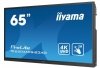 IIYAMA Monitor wielkoformatowy 65 cali TE6504MIS-B3AG INFRARED,4K,IPS,24^7,WiFi,7H,OPS SLOT